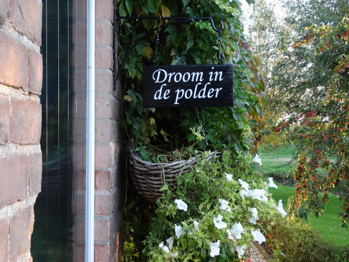 B & B 'Droom In De Polder De Suite Met Prive Sauna Арнемайден Екстериор снимка