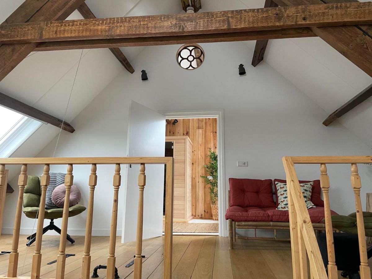 B & B 'Droom In De Polder De Suite Met Prive Sauna Арнемайден Екстериор снимка