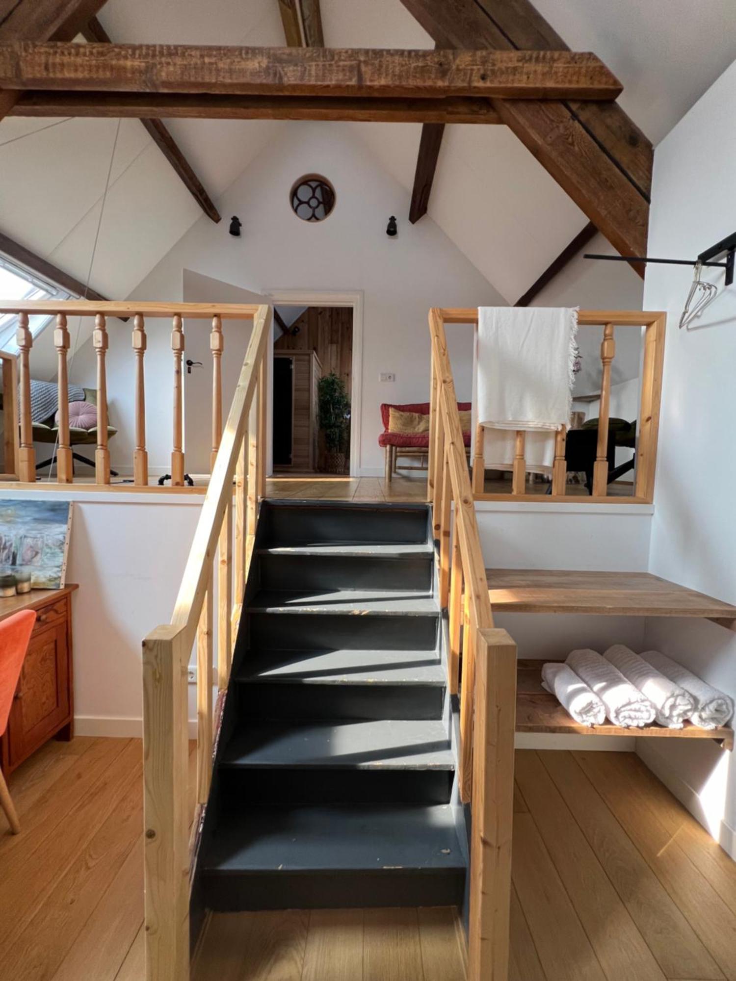 B & B 'Droom In De Polder De Suite Met Prive Sauna Арнемайден Екстериор снимка