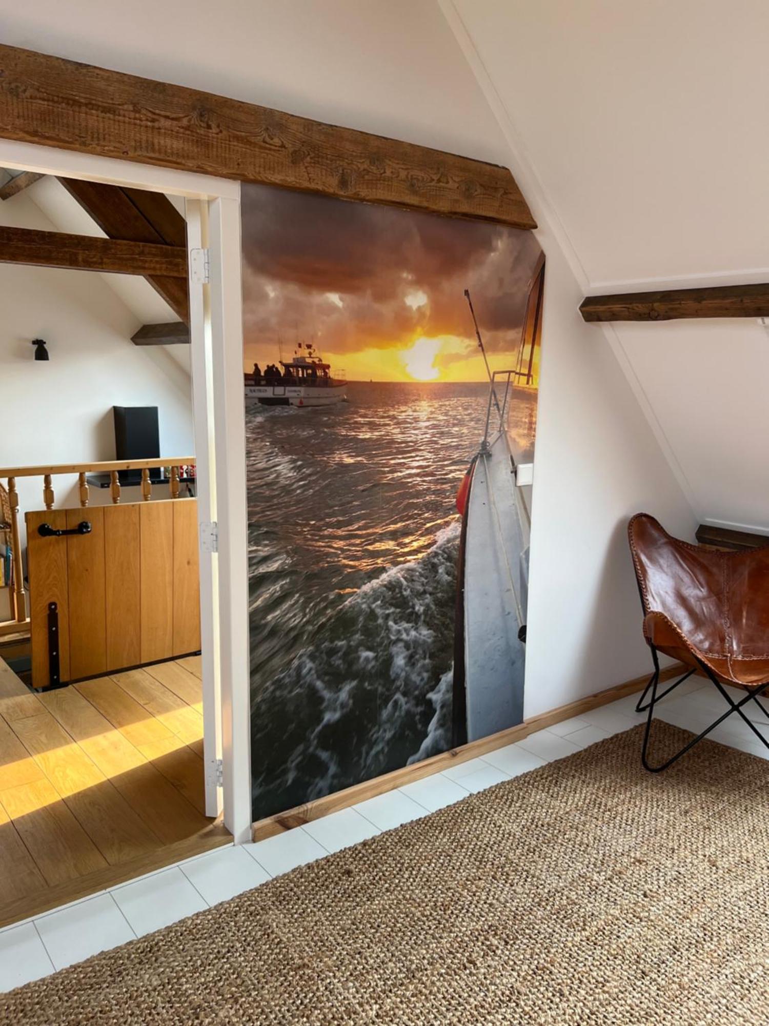 B & B 'Droom In De Polder De Suite Met Prive Sauna Арнемайден Екстериор снимка