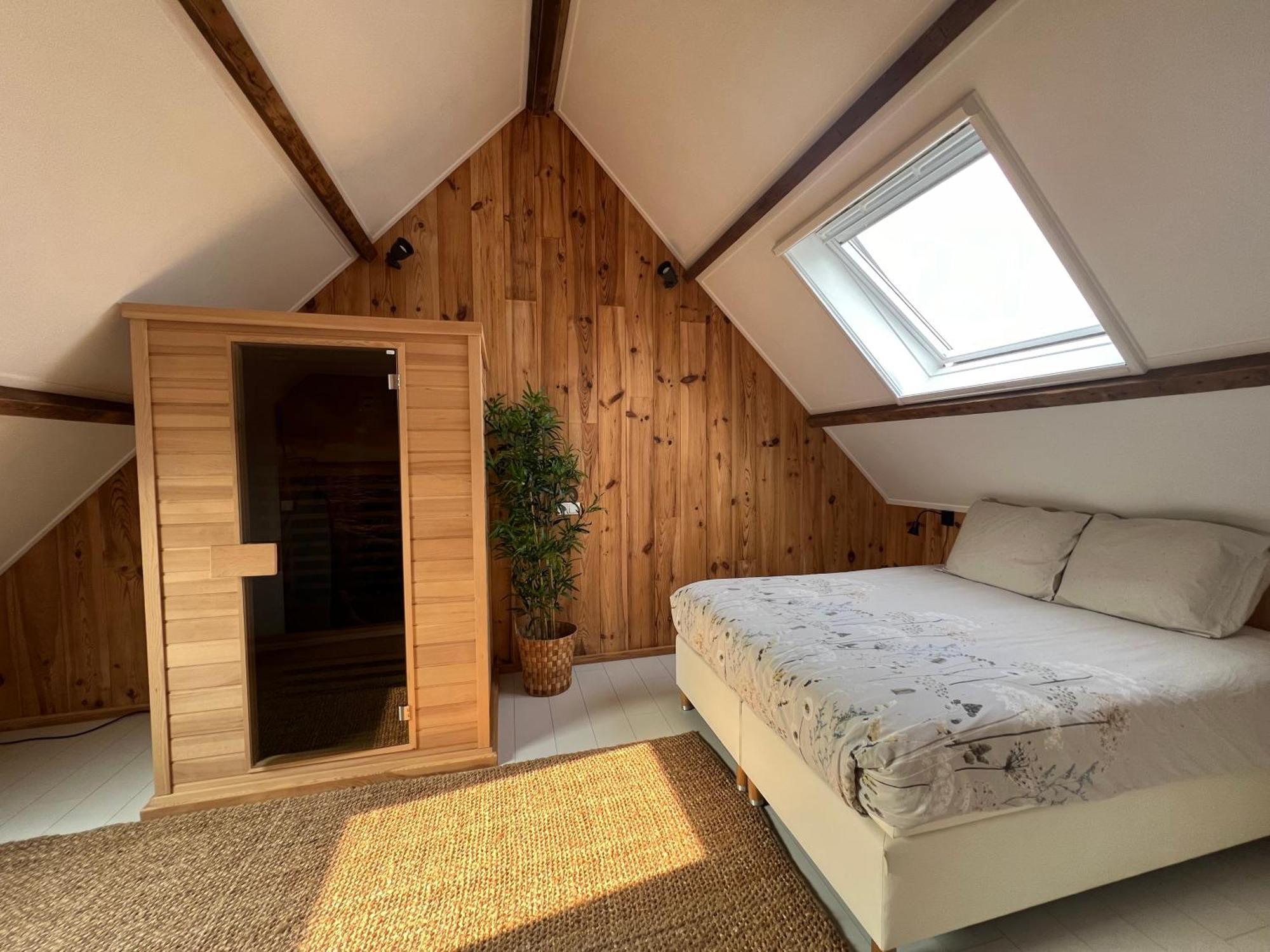 B & B 'Droom In De Polder De Suite Met Prive Sauna Арнемайден Екстериор снимка